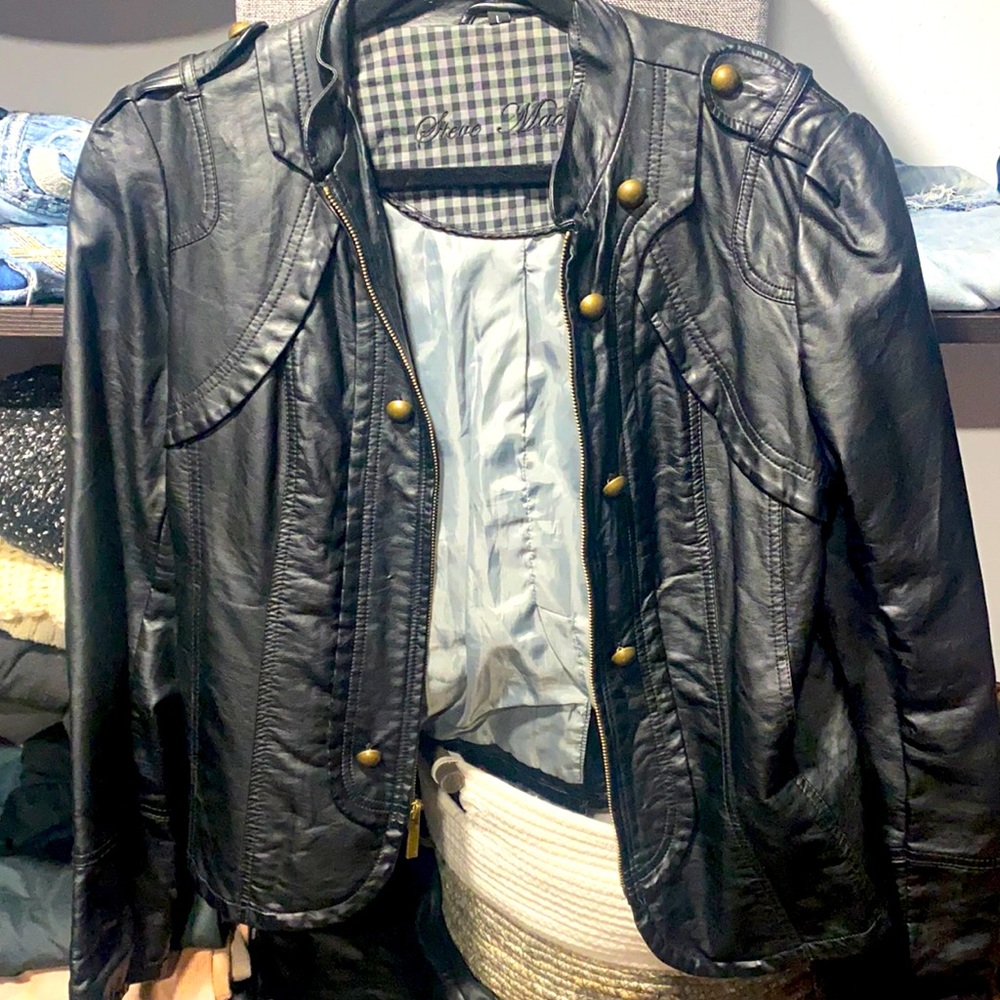 Steve Madden faux leather